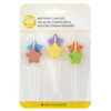 6 Pack - Wilton Star-Shaped Birthday Candle Set 6/Pkg-Glittery - 5A002HBM-1GJW8 - 070896182876 6 Pack - Wilton Star-Shaped Birthday Candle Set 6/Pkg-Glittery - 5A002HBM-1GJW8 - 070896182876