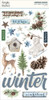 3 Pack Simple Vintage Fresh Snow Chipboard Stickers-6"X12" 5A002GW9-1GJCT - 810150774894