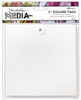 3 Pack - Dina Wakley MEdia Square Tags With Reinforced Holes-5" - 5A002GKR-1GJ33 - 789541087656