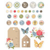 Front Porch Decorative Brads-27 Brads, 5 Chipboard 5A002GY4-1GJCY