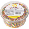 3 Pack - Jimmies Sprinkles 10.5oz Tub-Rainbow - W5344 - 070896353443 3 Pack - Jimmies Sprinkles 10.5oz Tub-Rainbow - W5344 - 070896353443