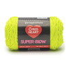 3 Pack - Red Heart Super Glow Yarn-AURORA YELLOW - 5A002GBW-1GHVY - 073650091056
