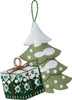 Bucilla Felt Ornaments Applique Kit Set Of 4-Nordic Noel - 5A002HRK-1GK9Y