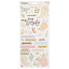 3 Pack - Gingham Garden Cardstock Stickers 6"X12" 91/Pkg-Accents & Phrases - CP014013 - 718813173506