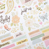 3 Pack - Gingham Garden Cardstock Stickers 6"X12" 91/Pkg-Accents & Phrases - CP014013