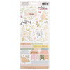 3 Pack - Gingham Garden Cardstock Stickers 6"X12" 91/Pkg-Accents & Phrases - CP014013