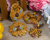 Bucilla Felt Ornaments Applique Kit Set Of 4-Beehive Bliss - 5A002HRR-1GKB4