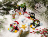 Bucilla Felt Ornaments Applique Kit Set Of 6-Polar Pals Ornaments - 5A002HRW-1GKB8