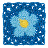 Red Heart All In One Granny Square Yarn-BLUEBELL - 5A002GBS-1GHVF