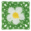 Red Heart All In One Granny Square Yarn-FLOWER FIELD - 5A002GBS-1GHVP