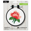 Bucilla Stamped Embroidery Kit W/3" Plastic Hoop-Blooming Rose - 5A002HRF-1GKC3 - 046109495507 Bucilla Stamped Embroidery Kit W/3" Plastic Hoop-Blooming Rose - 5A002HRF-1GKC3 - 046109495507