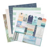 Heidi Swapp Single-Sided Paper Pad 12"X12" 48/Pkg-Set Sail - HS021026