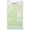 Crate Paper Gingham Garden Stencils-2/Pkg - CP014022 - 718813173599