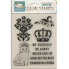 Stamperia Clear Stamps-Alterego Crown And Cat - 5A002FT6-1GH73 - 5993110038351