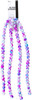 100pc Gls Prpl/Pnk Tye Dye Bds-Purple & Pink Tie Dye - 5A002GN1-1GJ5B - 016321216525