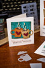 Sizzix Sidekick Texture Fades Embossing Folder By Tim Holtz -Coffee - 5A002981-1GCLP