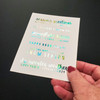 Deco Foil Carrier Sheets 6"X8.5"-8/Pkg - 5A002JZF-1GLGV