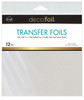 Deco Foil Transfer Sheets 6"X6" 12/Pkg-Blizzard - 5A002JZH-1GLGZ - 000943056959 Deco Foil Transfer Sheets 6"X6" 12/Pkg-Blizzard - 5A002JZH-1GLGZ - 000943056959