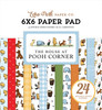Echo Park Double-Sided Paper Pad 6"X6"-The House At Pooh Corner - 5A002JR5-1GL88 - 810179813826