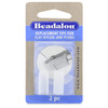 3 Pack - Beadalon Replacement Tip Nylon Jaw Pliers-Flat - 5A002JLP-1GL3S - 035926166370