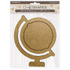 Stamperia Crafty Shapes-Art Of Travelling Globe - 5A002JNS-1GL7L - 5993110039952