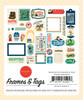 3 Pack - Carta Bella Ephemera-Frames & Tags, Mercantile - 5A002L1T-1GM83