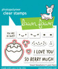 3 Pack - Lawn Cuts Custom Craft Die-Sweet Strawberry - 5A002JWF-1GLD9
