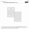 3 Pack - Lawn Clippings Coloring Stencils-To My Fungi - 5A002JVX-1GLF0