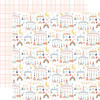25 Pack Baby On Board Girl Double-Sided Cardstock 12"X12"-Good Night Mobiles 5A002KQ6-1GM4W - 810179813314