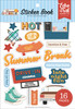 Echo Park Sticker Book-Summer Break - 5A002LDV-1GMN4 - 810179812751 Echo Park Sticker Book-Summer Break - 5A002LDV-1GMN4 - 810179812751