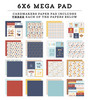 Echo Park Double-Sided Cardmarkers Mega Paper Pad 6"X6"-Baby On Board Boy - 5A002KPX-1GM6T