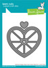 Lawn Cuts Custom Craft Die-Stitched Happy Heart Geo Frame Add-on - 5A002JW5-1GLDH - 783385673426