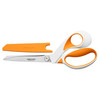 Fiskars RazorEdge Softgrip Fabric Scissors 9"-Orange - 5A002KDX-1GLW5