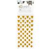 3 Pack - American Crafts A Perfect Match Enamel Dots 106/Pkg-Gold Glitter - 34025965 - 765468074740