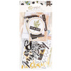 American Crafts A Perfect Match Ephemera Die-Cuts 64/Pkg-Journaling, Vellum Gold Foil - 34025967 - 765468074764