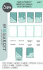 Sizzix Clear Stamps W/Framelits Dies By 49 And Market-Painted Palettes 5A002CNK-1GG5W