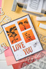 Sizzix A5 Clear Stamps By 49 And Market-Fine Stems 01 - 5A002CNG-1GG54