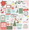 3 Pack - Mittens & Mistletoe Chipboard Stickers 12"X12" 51/Pkg-Icons & Phrase - CPMM3737
