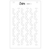 Sizzix A6 Stencil By Stacey Park 4/Pkg-Textures From Afar #2 - 5A002CP0-1GG59