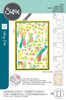 Sizzix A6 Stencil By Stacey Park 4/Pkg-Fragmented Floral #2 - 5A002CNB-1GG5R - 630454291510