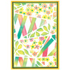 Sizzix A6 Stencil By Stacey Park 4/Pkg-Fragmented Floral #2 - 5A002CNB-1GG5R