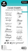 Studio Light Essentials Clear Stamps 20/Pkg-Nr. 789 Wedding Day - 5A002LX2-1GNL2