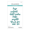 Spellbinders Etched Dies Vivid Expressions Collection-Vivid Scrip Sentiments - 5A002M8Q-1GNQZ - 810176102480