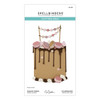 Spellbinders Etched Dies Bougie Birthday By Nina Boettcher-Ganache Gateau - 5A002M9P-1GNR8 - 810176100493