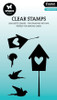 3 Pack - Studio Light Essentials Clear Stamps 5/Pkg-Nr. 787 Birdhouse - 5A002LY3-1GNL7 - 8713943157886