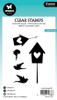 3 Pack - Studio Light Essentials Clear Stamps 5/Pkg-Nr. 787 Birdhouse - 5A002LY3-1GNL7
