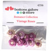 Buttons Galore Embellishments-Vintage Roses - 5A002LW9-1GNKG - 840934076791