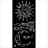 3 Pack - Stamperia Stencil 4.72"X9.84" -Masqerade Sun & Moon - 5A002LH1-1GN6B