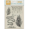 Masquerade Clear Stamps-Feathers - 5A002LGW-1GN4T - 5993110040200