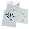 Pinkfresh Studio 4.25"X5.5" Stencils-Grateful Greenery - 5A002MLY-1GP23 - 716892111242